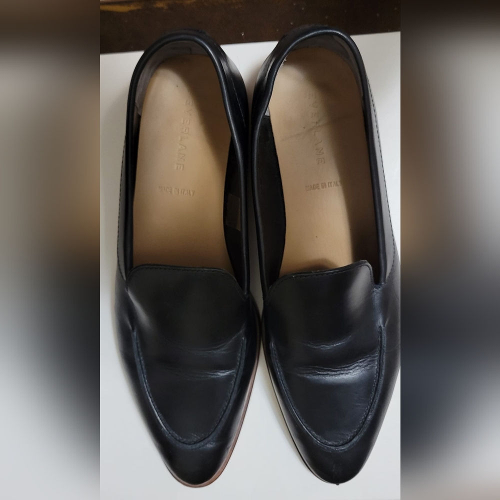 Everlane black loafers size 9